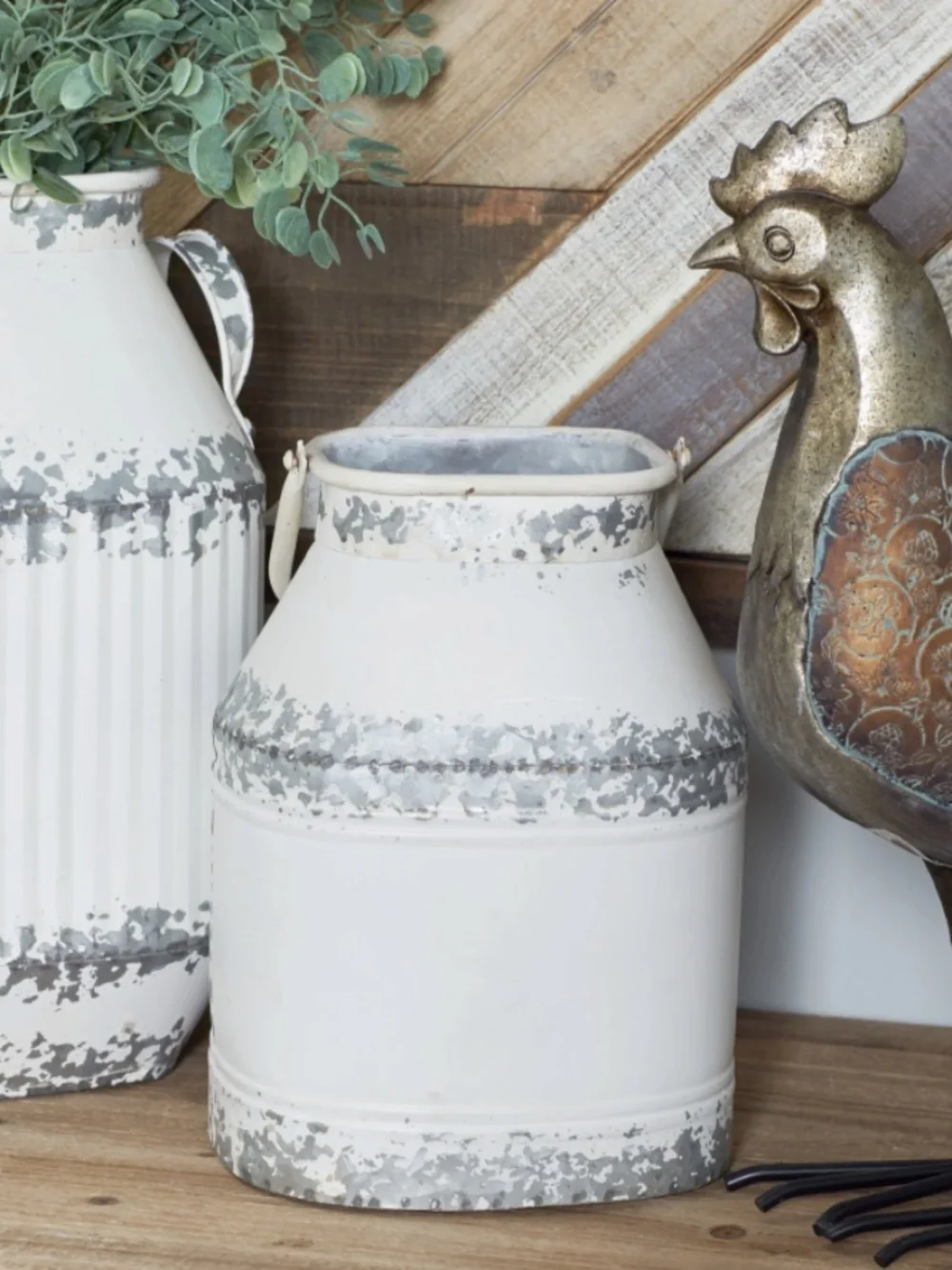 Farmhouse Iron Milk Can